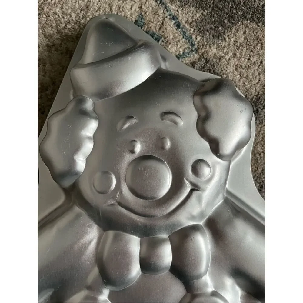 Wilton Vintage 1993 Clown Cake Baking Pan Aluminum
